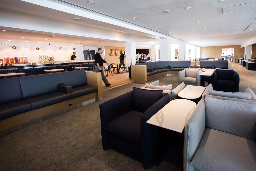British Airways Club World Business Class Lounge, JFK, New York